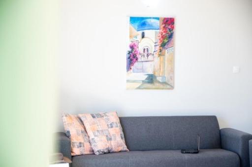 Lavish & Spacious Apt With Stunning Seaview, 10 Min Ath Airport Artemida  Bagian luar foto